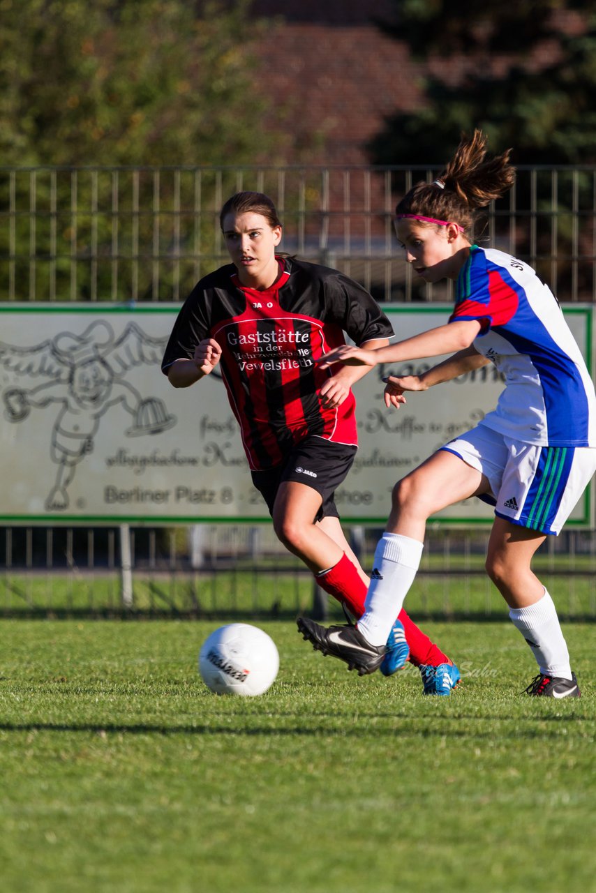 Bild 156 - B-Juniorinnen SG Wilstermarsch - SV Henstedt Ulzburg : Ergebnis: 5:1